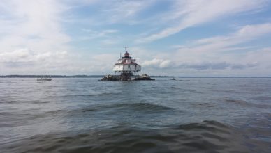 A lighthouse on Chesapeake Bay