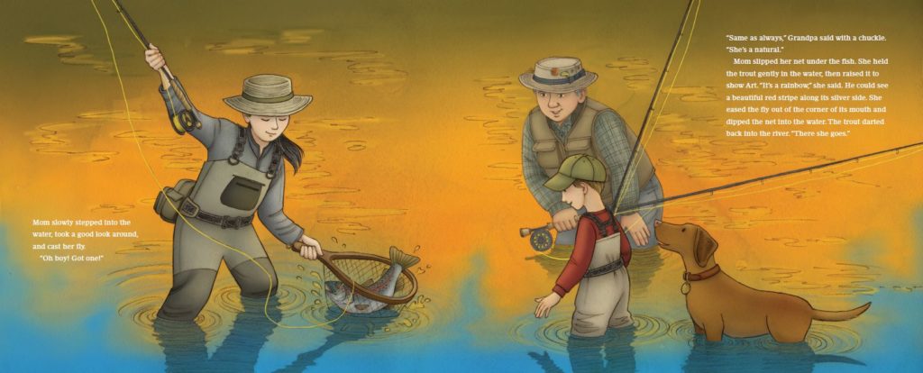 Down By The River: A Fly Fishing Story For Children - Moldy Chum